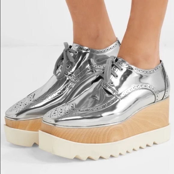 Stella McCartney Shoes - Stella McCartney Elysa Platform Brogue Oxfords